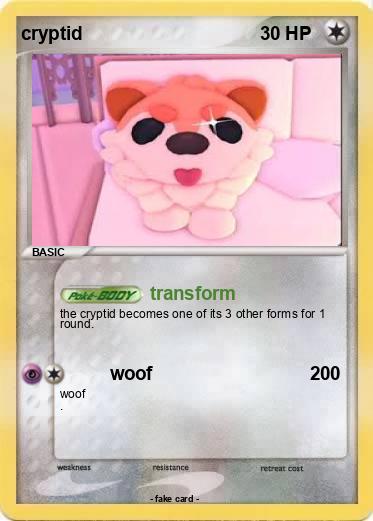 Pokemon cryptid