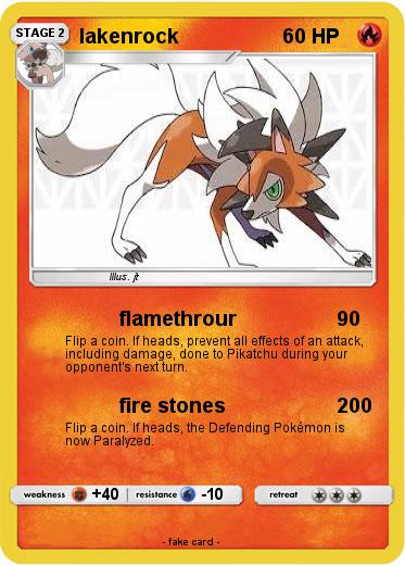 Pokemon lakenrock