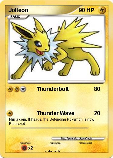 Pokemon Jolteon