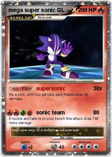 Pokemon mega super sonic GL