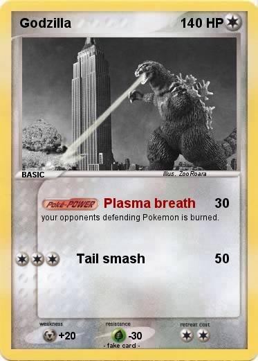 Pokemon Godzilla