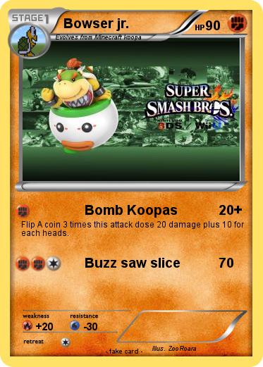 Pokemon Bowser jr.