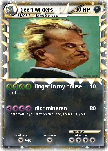 Pokemon geert wilders