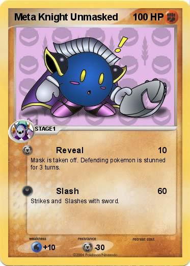 Pokemon Meta Knight Unmasked