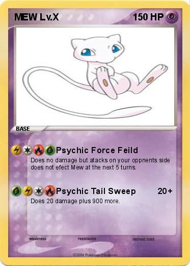 Pokemon MEW Lv.X