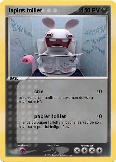 Pokemon lapins toillet