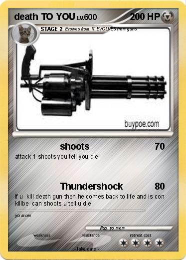 Pokemon death TO YOU