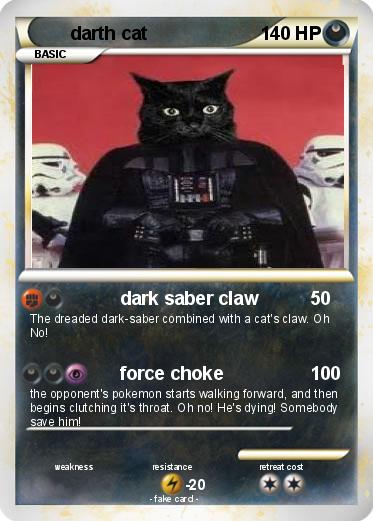 Pokemon darth cat