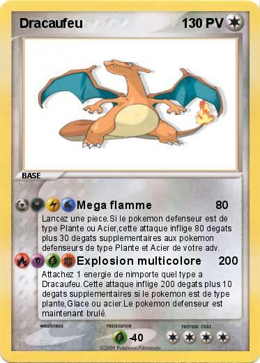 Pokemon Dracaufeu