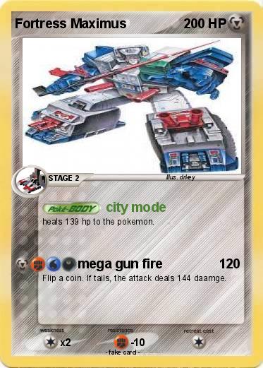 Pokemon Fortress Maximus