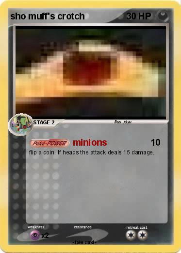 Pokemon sho muff's crotch