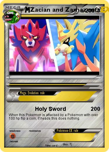 Pokemon Zacian and Zamazenta