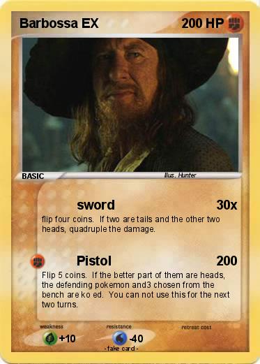 Pokemon Barbossa EX