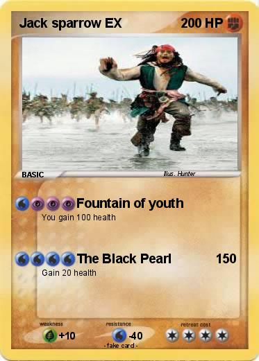 Pokemon Jack sparrow EX
