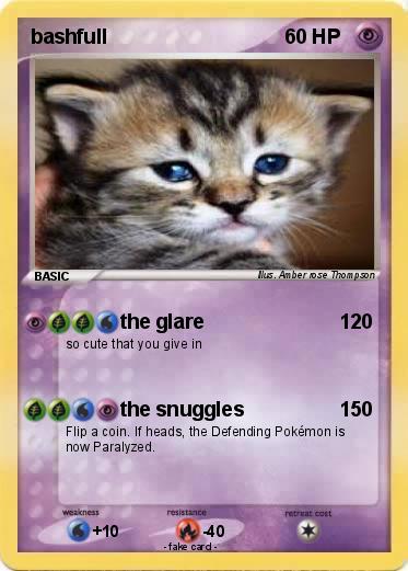 Pokemon bashfull