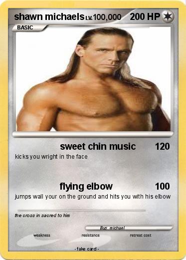 Pokemon shawn michaels