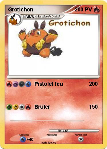 Pokemon Grotichon