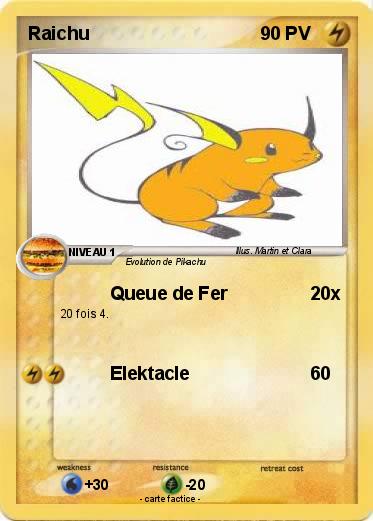 Pokemon Raichu