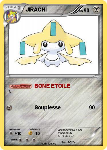 Pokemon JIRACHI