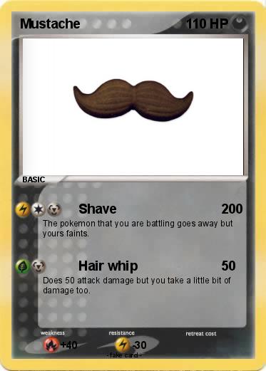 Pokemon Mustache