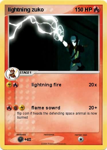 Pokemon lightning zuko