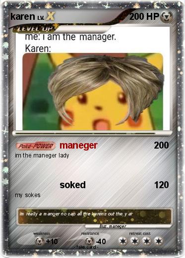 Pokemon karen