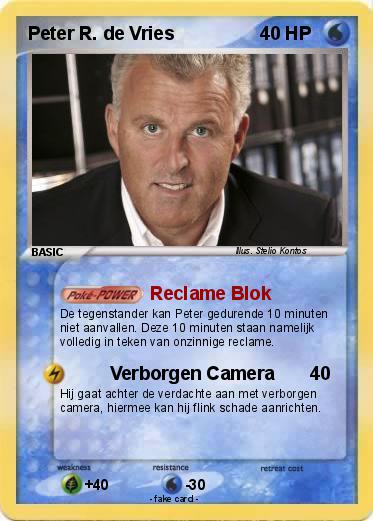 Pokemon Peter R. de Vries