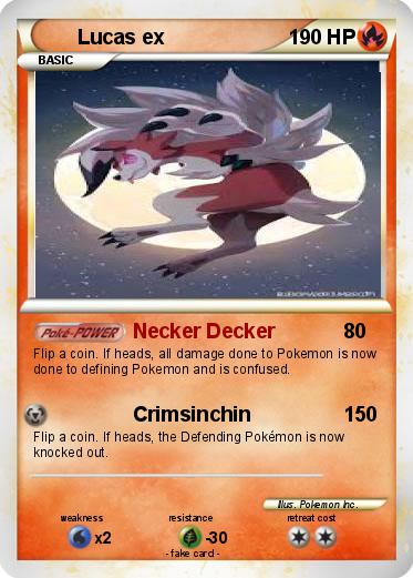 Pokemon Lucas ex