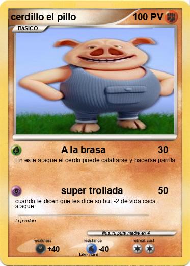Pokemon cerdillo el pillo
