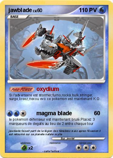 Pokemon jawblade