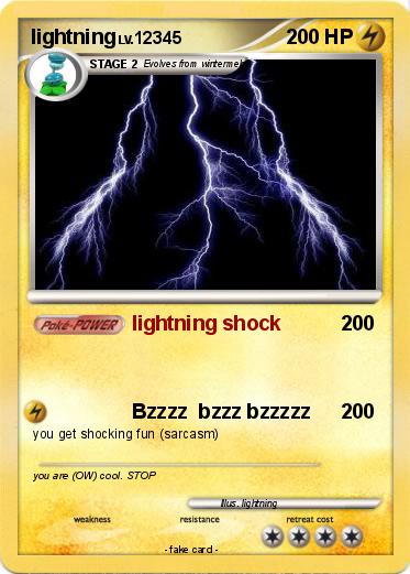 Pokemon lightning