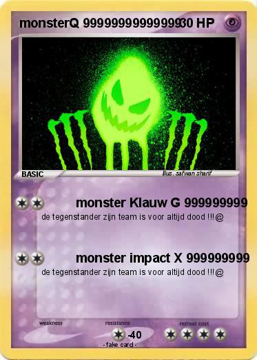 Pokemon monsterQ 99999999999999