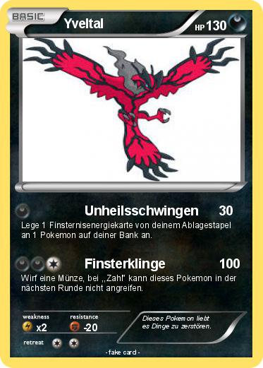 Pokemon Yveltal