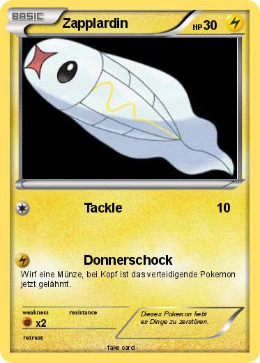 Pokemon Zapplardin