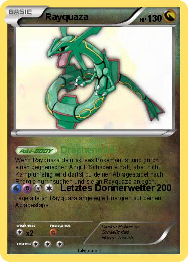 Pokemon Rayquaza