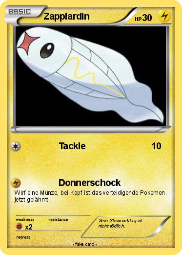 Pokemon Zapplardin