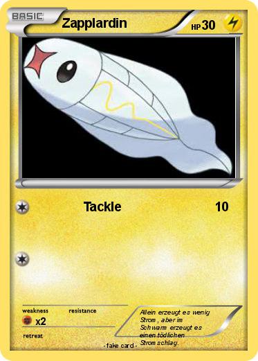 Pokemon Zapplardin
