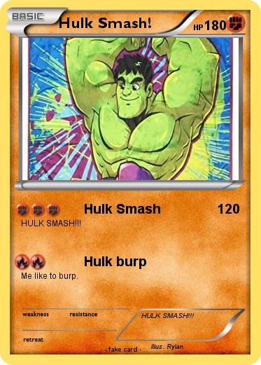 Pokemon Hulk Smash!