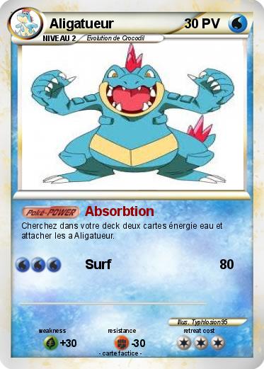 Pokemon Aligatueur