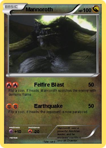 Pokemon Mannoroth