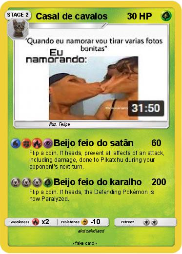 Pokemon Casal de cavalos