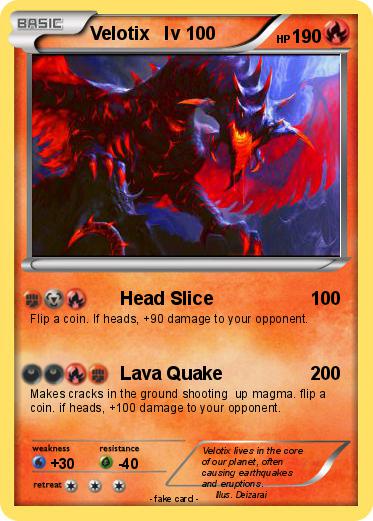 Pokemon Velotix   lv 100