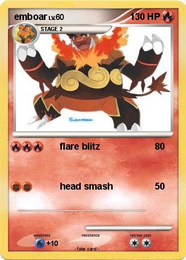 Pokemon emboar