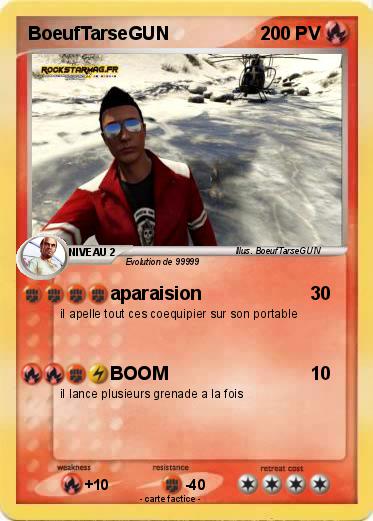Pokemon BoeufTarseGUN