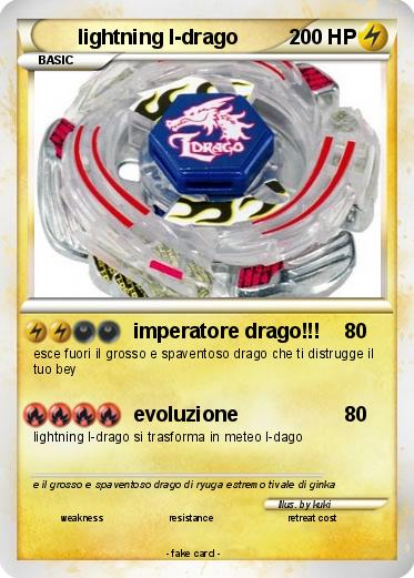 Pokemon lightning l-drago