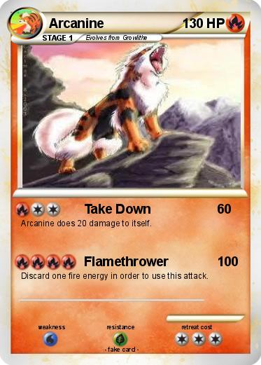 Pokemon Arcanine