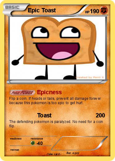 Pokemon Epic Toast