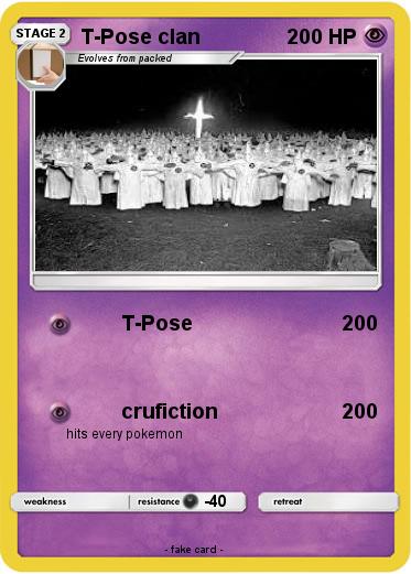 Pokemon T-Pose clan