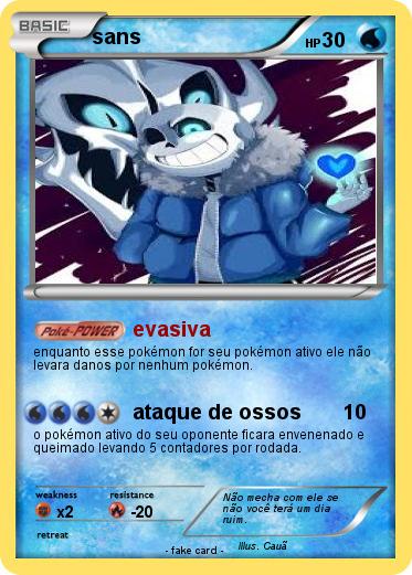 Pokemon sans