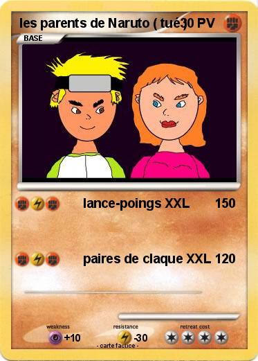Pokemon les parents de Naruto ( tué )